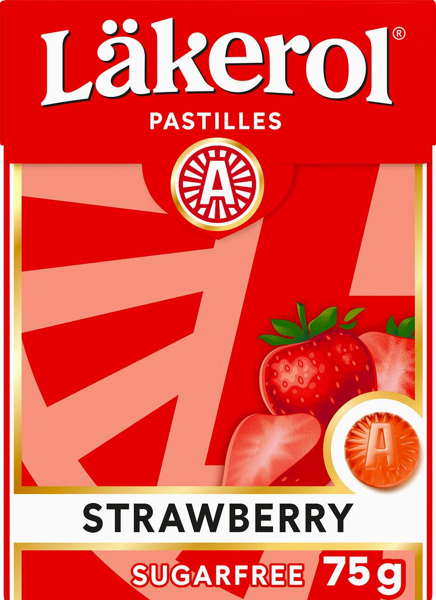Läkerol Strawberry 75g