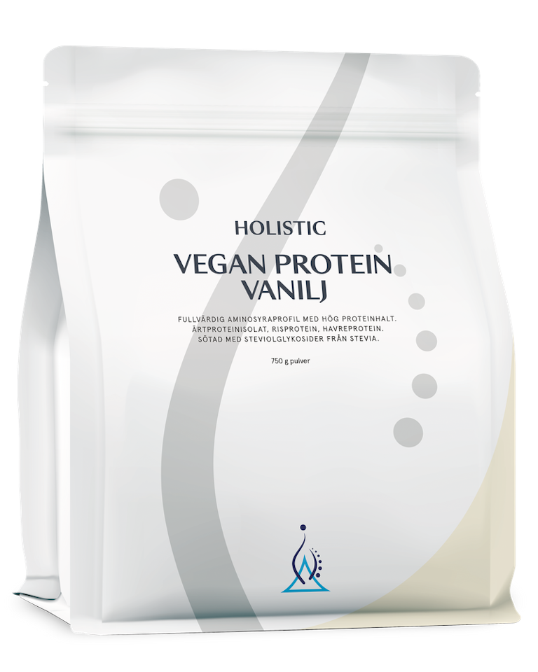 Holistic Vegan protein vanilj, 750g
