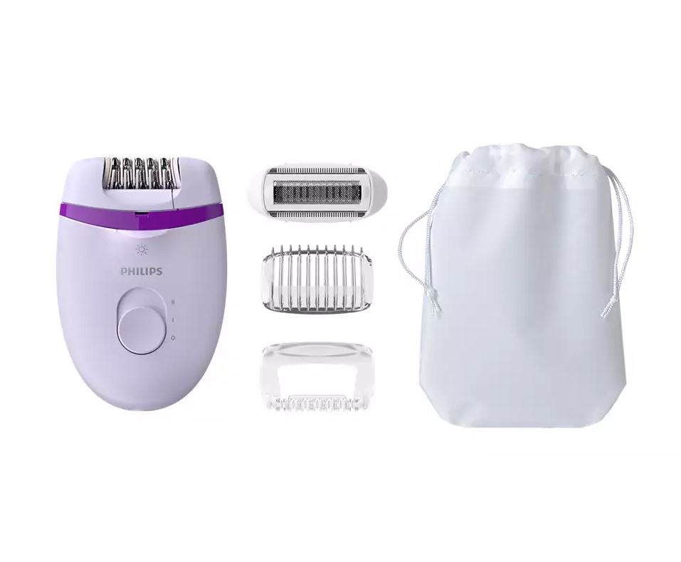 Philips Satinelle Essential Kompakt epilator med sladd BRE275/00