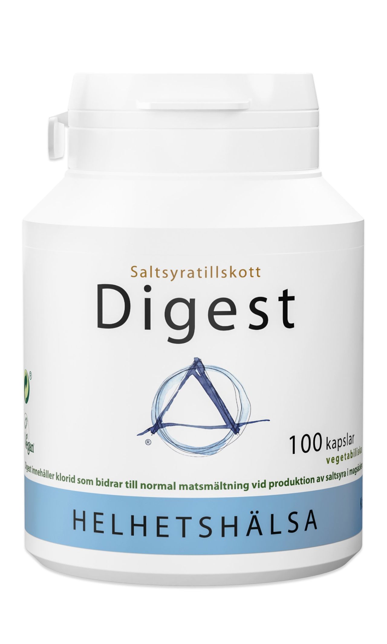 Helhetshälsa Digest 100 kapslar