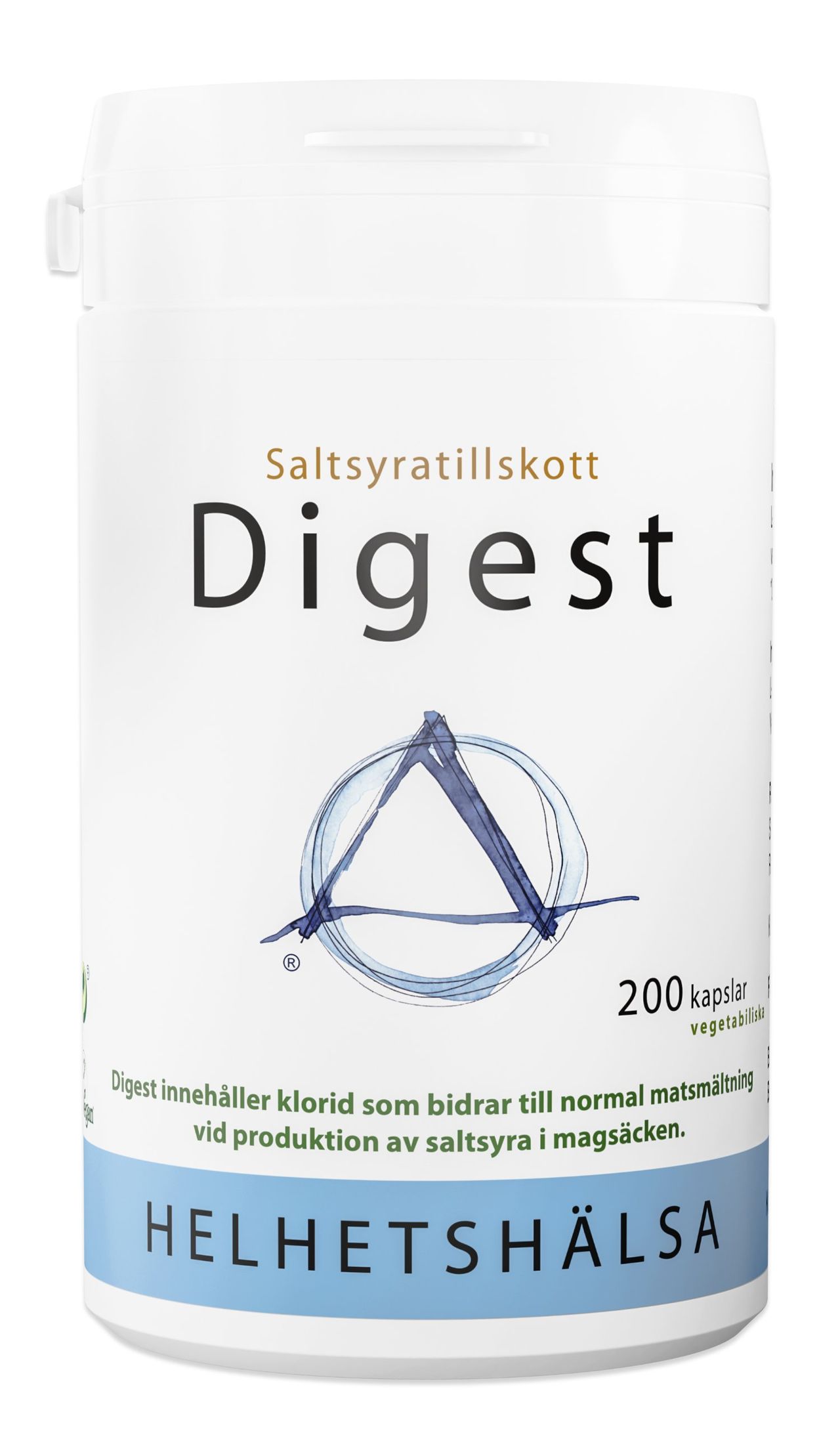 Helhetshälsa Digest 200 kapslar
