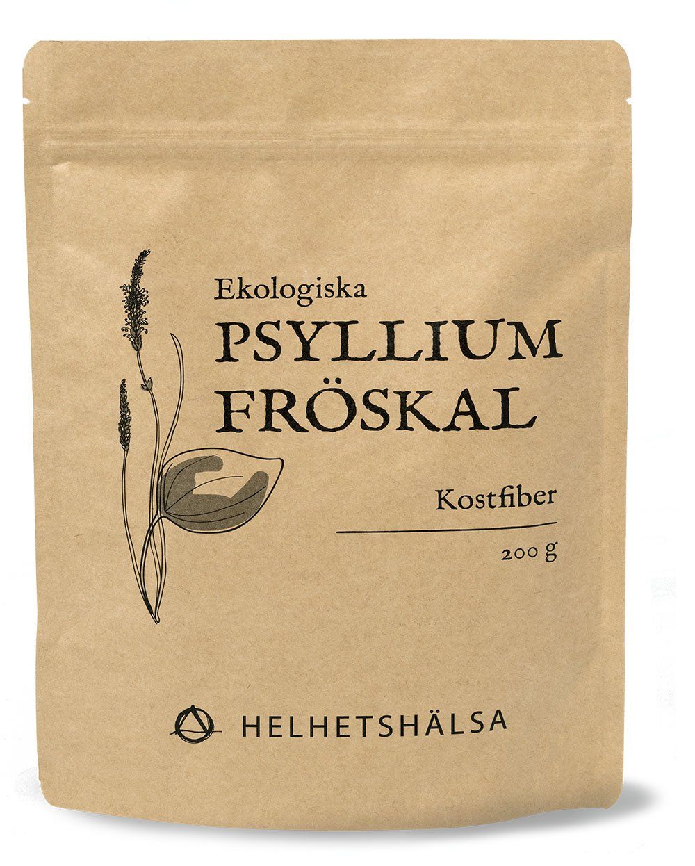 Helhetshälsa Psylliumfröskal, eko 200 g
