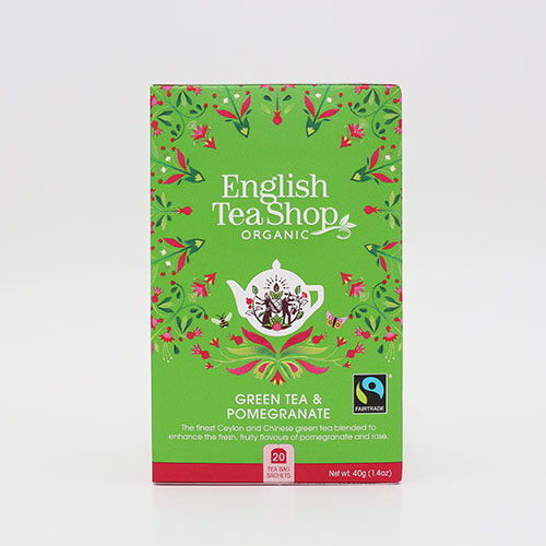 English Tea Shop Grönt te & granatäpple