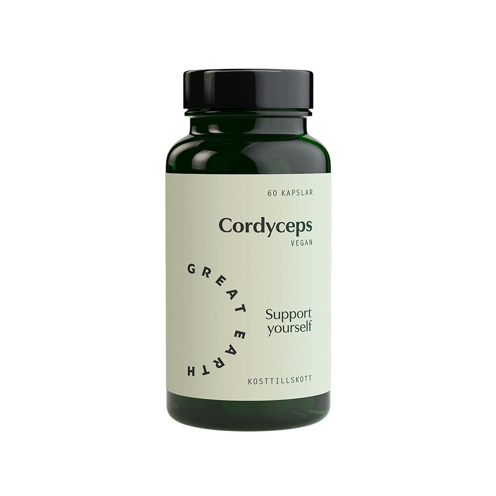 Great Earth Cordyceps 60 kapslar