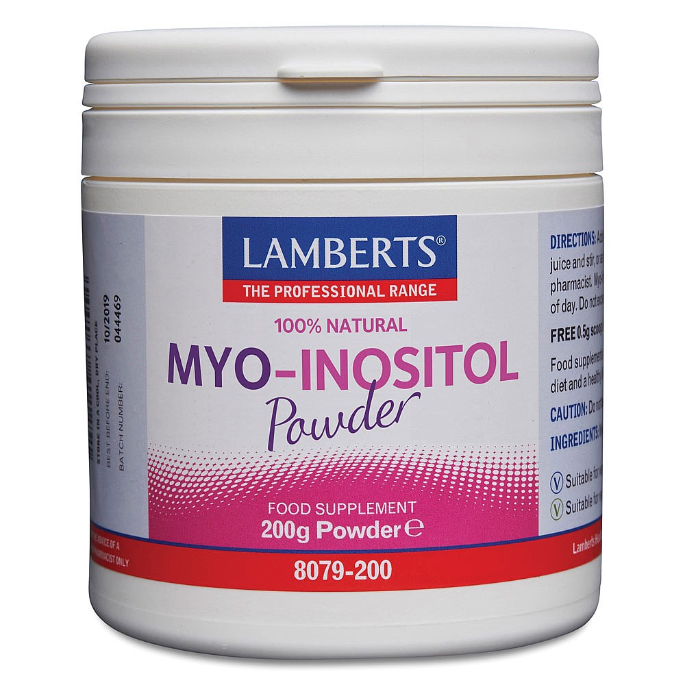 Lamberts Myo-Inositol-pulver 200g