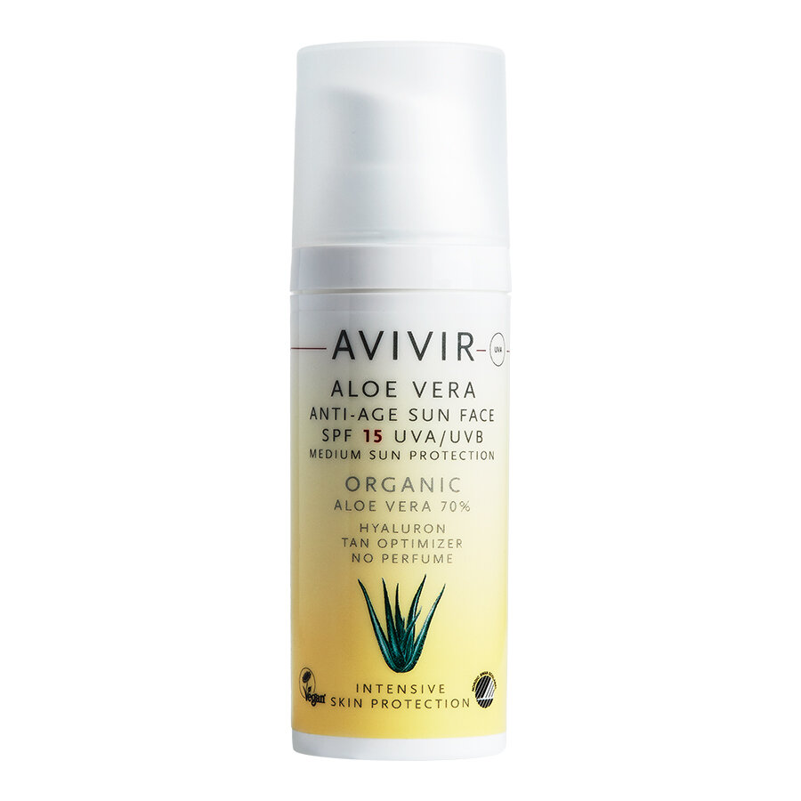 Avivir Aloe Vera Anti Age Sun Face 15 50ml