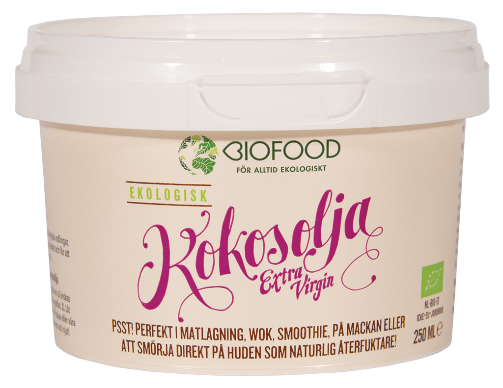 Biofood Kokosolja Extra Virgin 250 ml