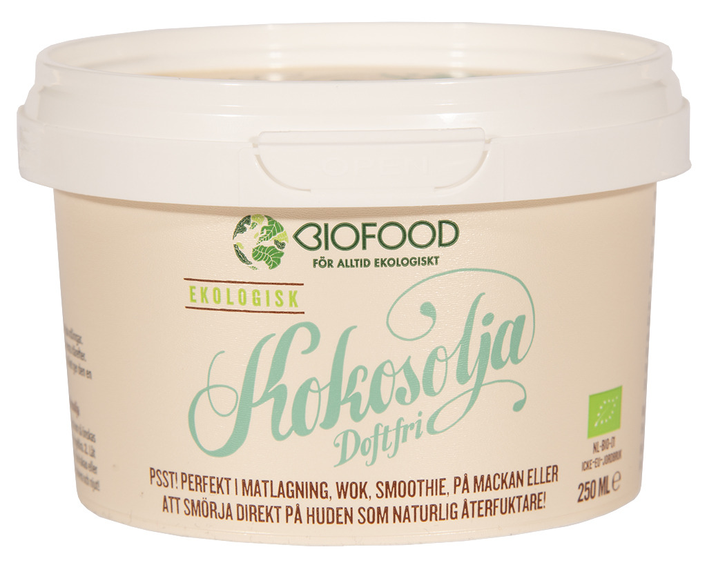 Biofood Kokosolja doftfri 250 ml