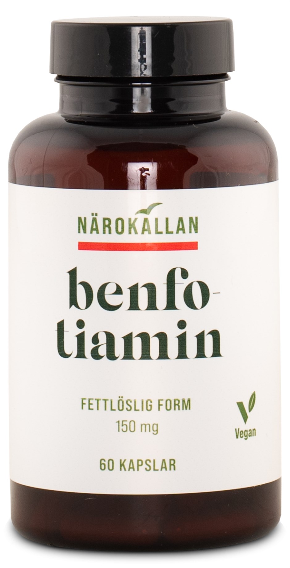 Närokällan Benfotiamin 150 mg 60 kapslar