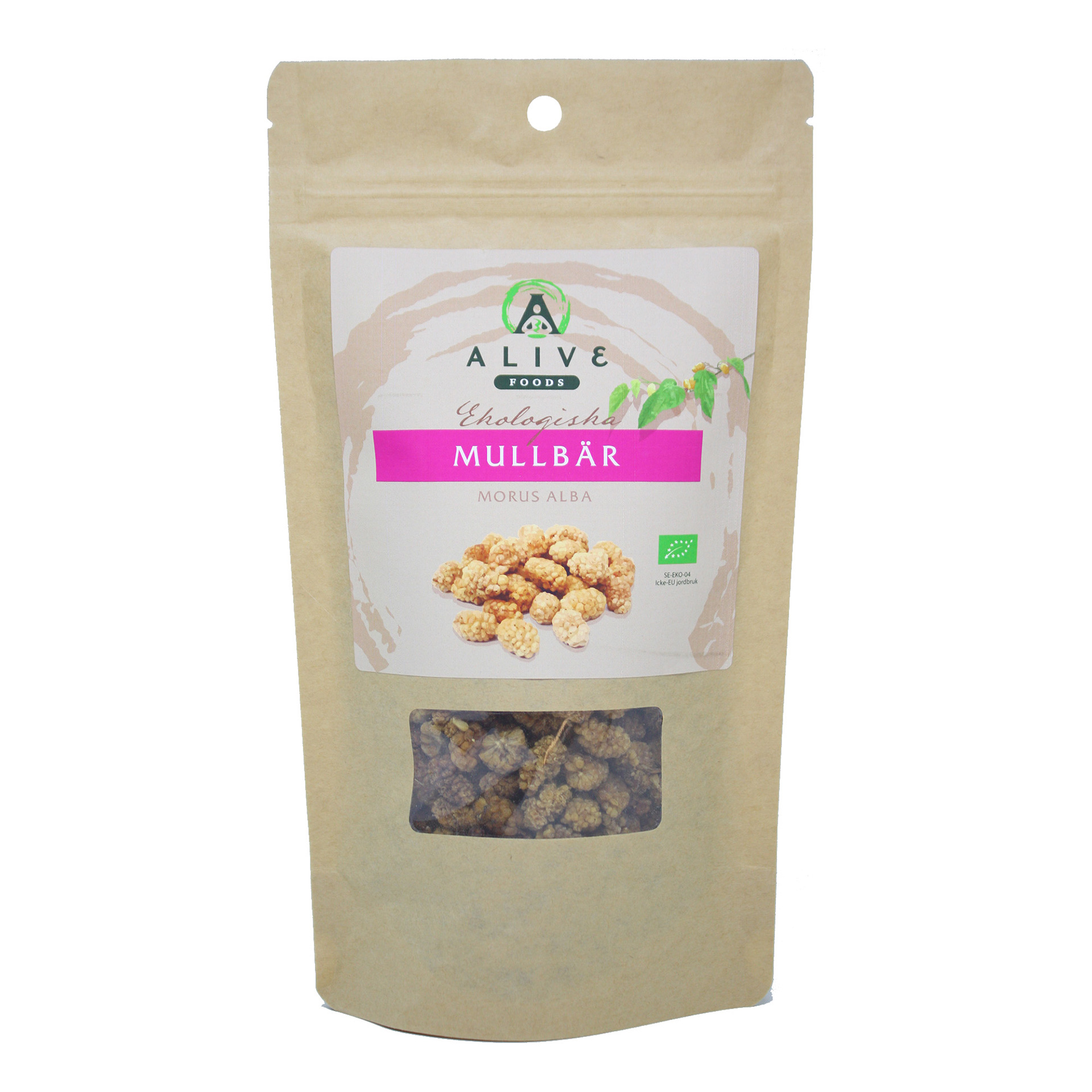 Alive Foods Mullbär 150g EKO