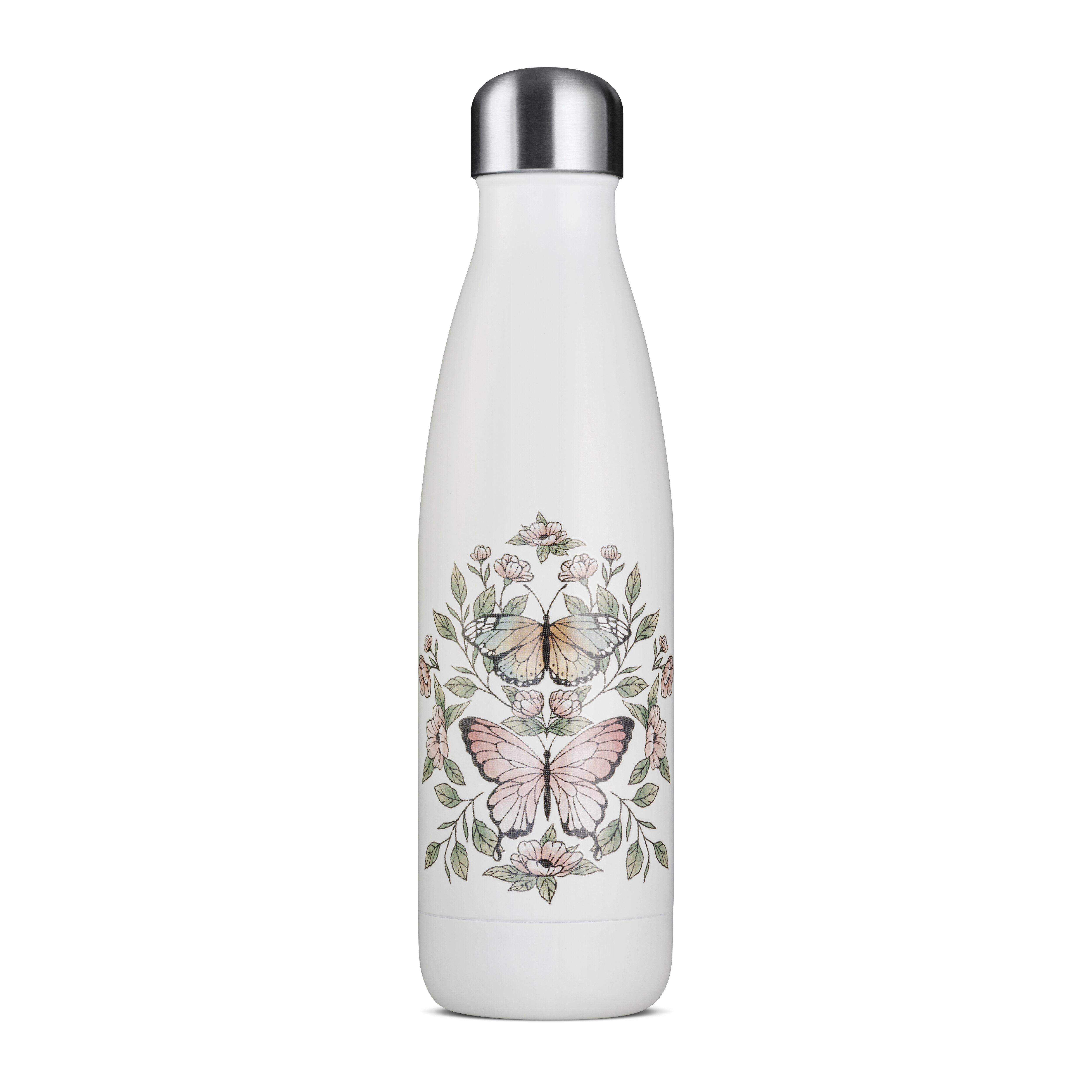 JobOut Vattenflaska 500ml Butterflies