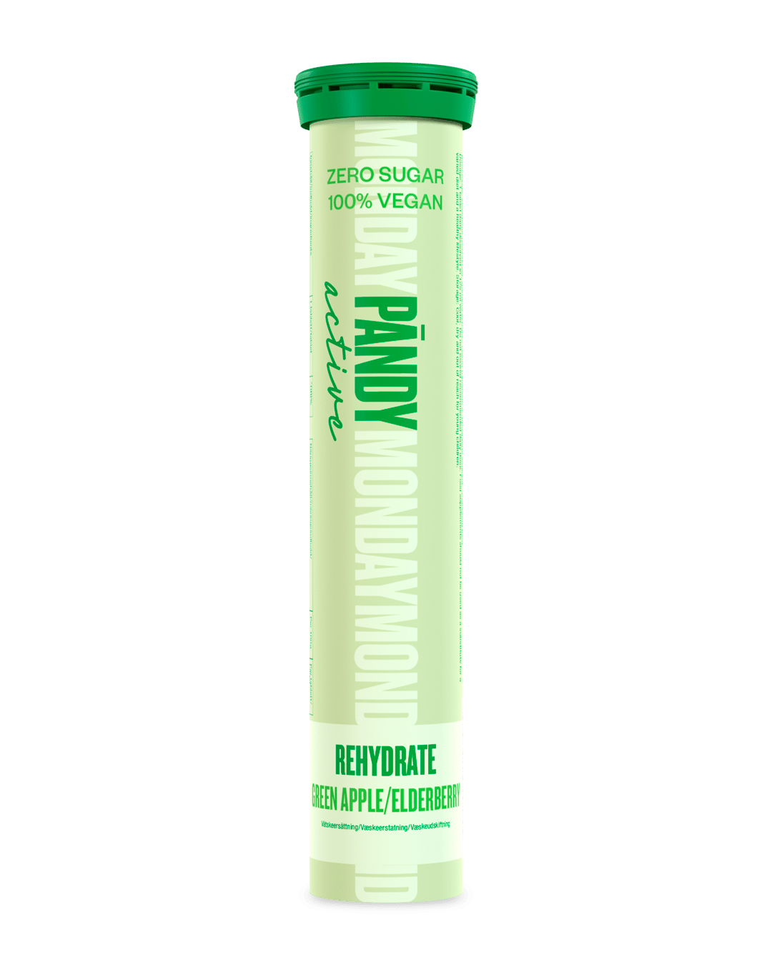 Pändy Active Rehydrate Green Apple & Elderberry 20 st