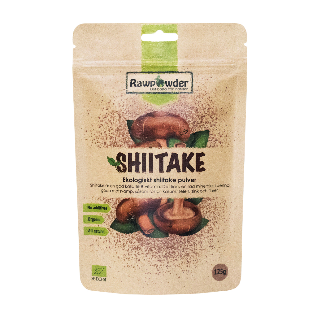 Rawpowder Shiitake 125g