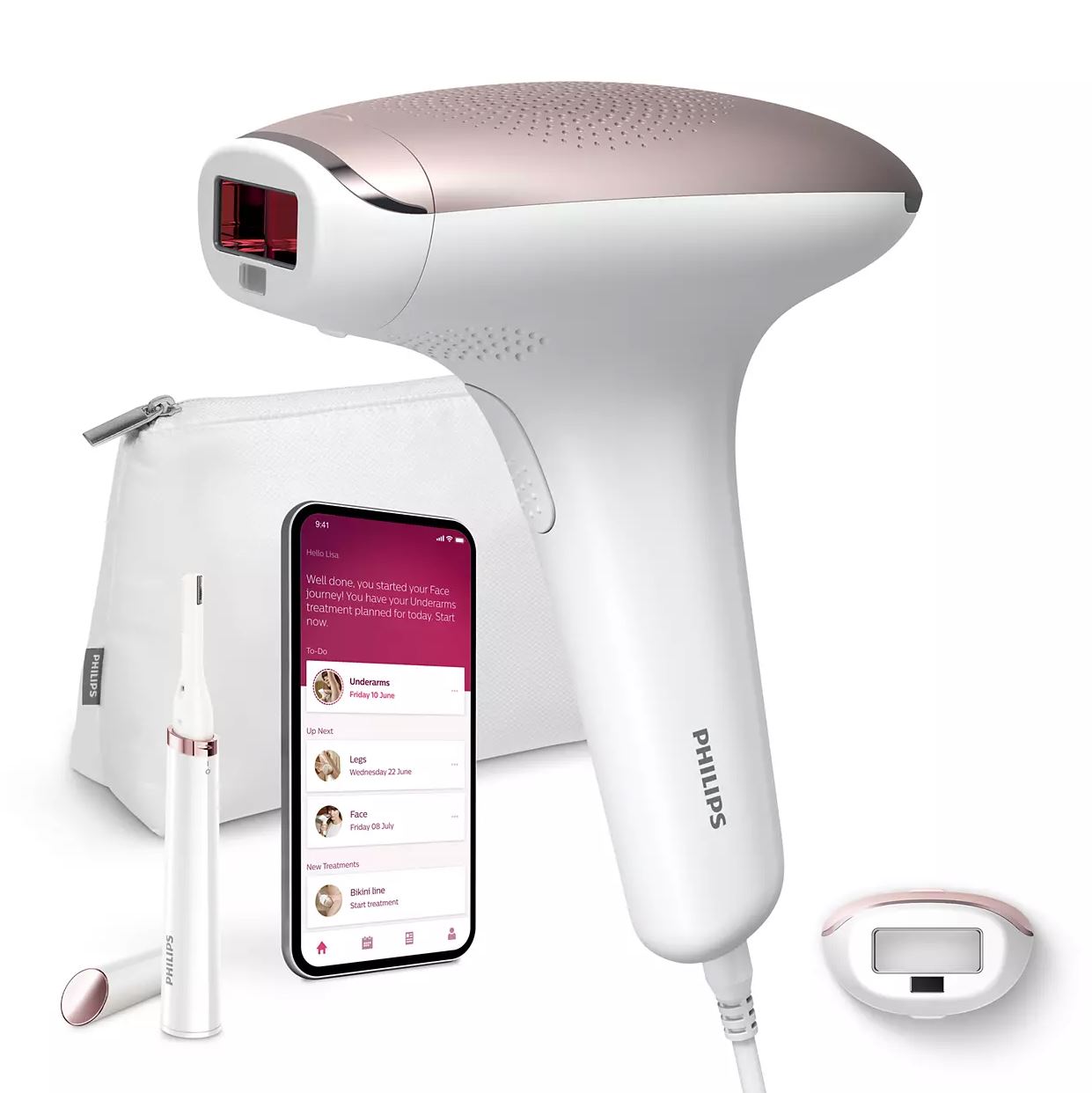 Philips IPL Lumea Advanced 7000 Series hårborttagningsenhet