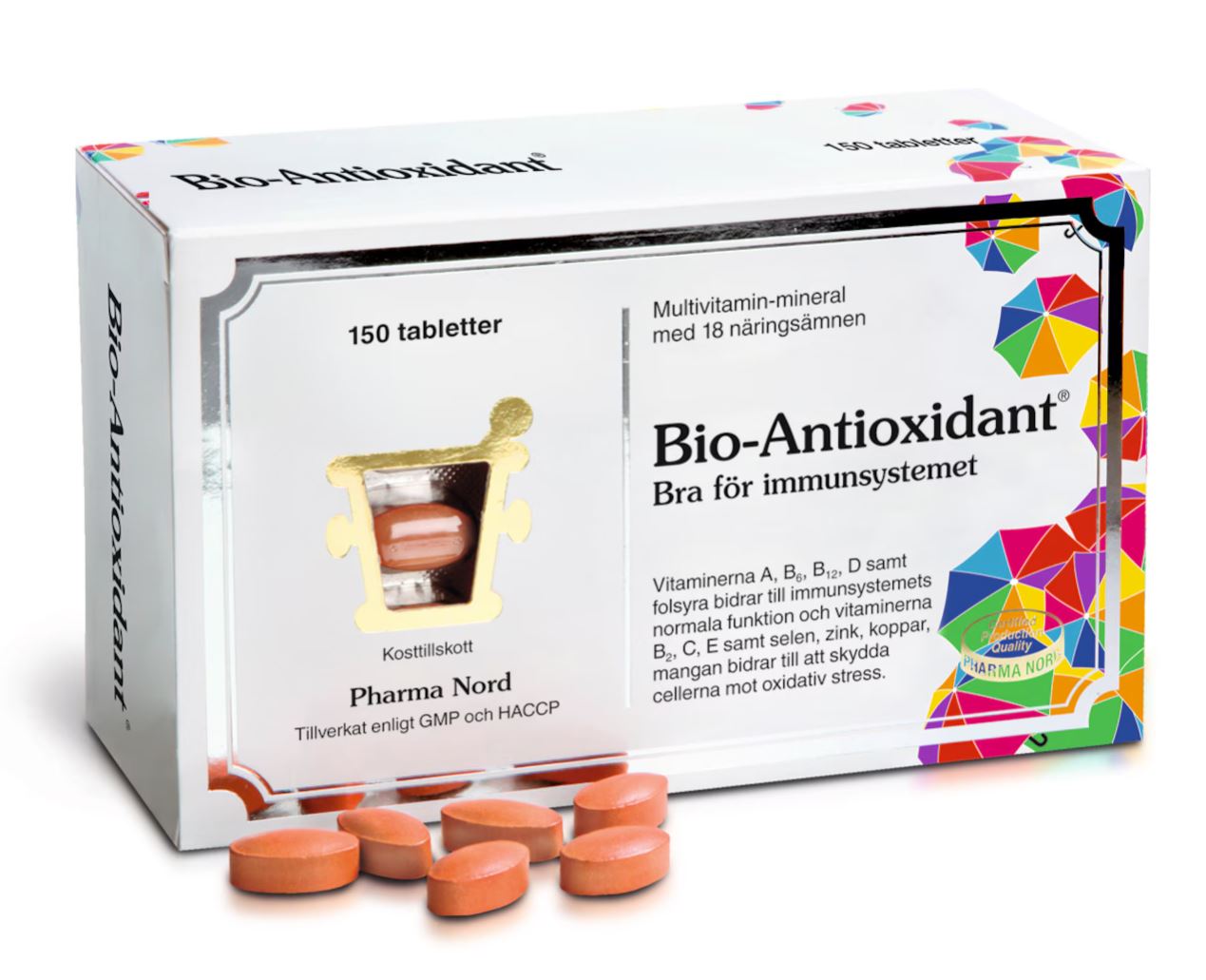 Pharma Nord Bio-antioxidant 150 tabletter