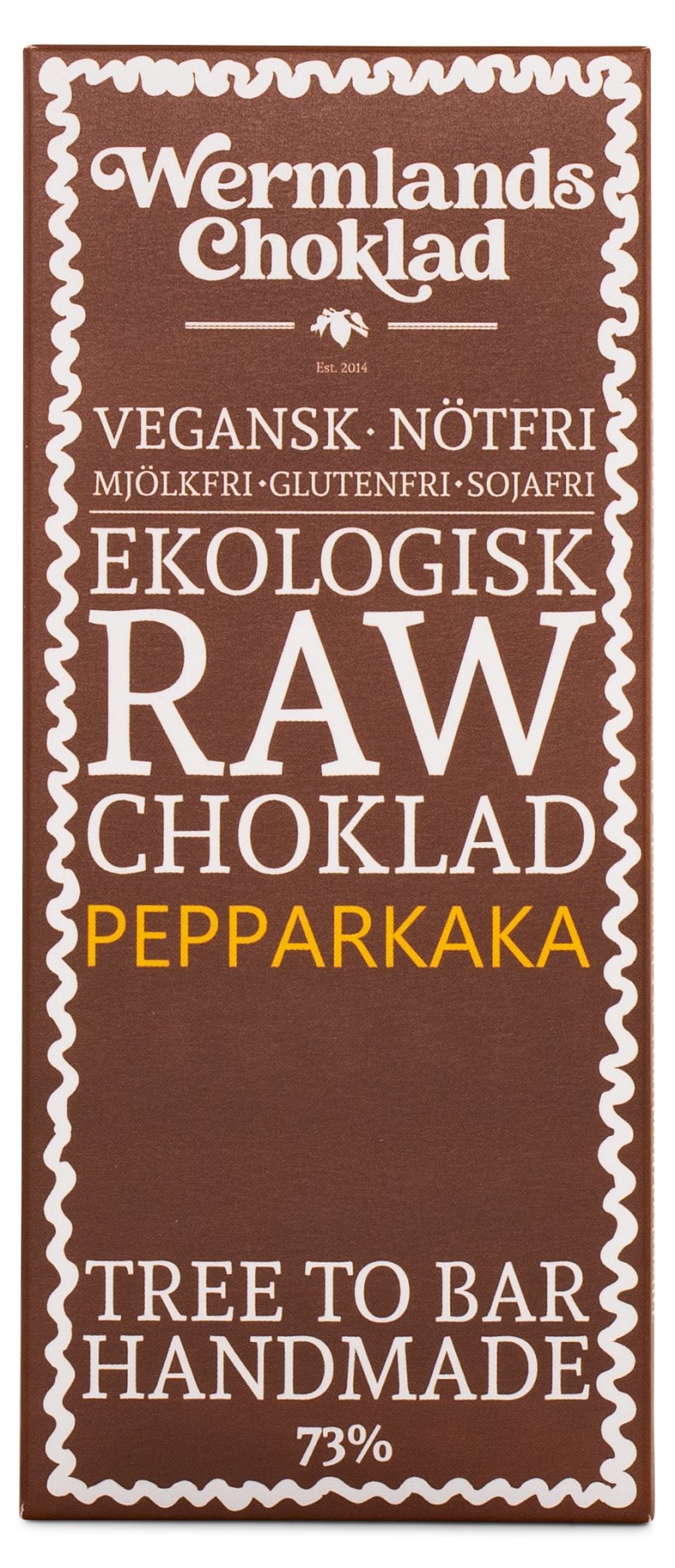 WerChoklad RAW Pepparkaka 50g
