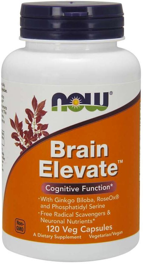 NOW Brain Elevate 120 vegkapslar