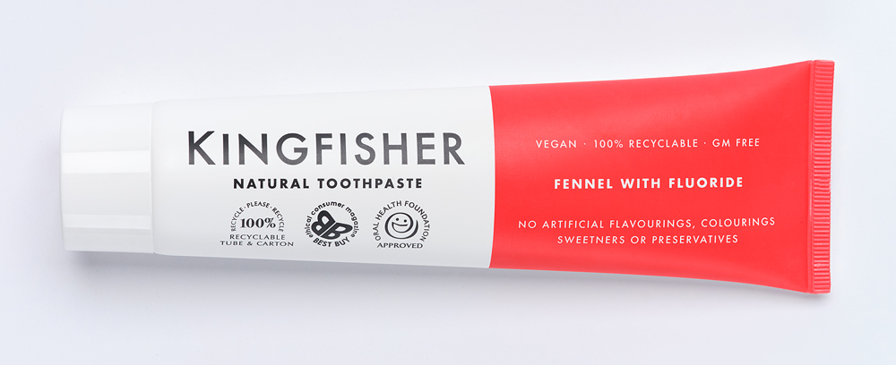 Kingfisher Tandkräm Fänkål Fluor