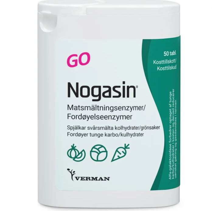 Verman Nogasin GO 50 tabletter