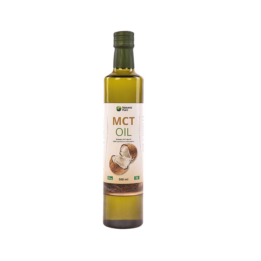 Natures Pure Ekologisk MCT-olja 500 ml