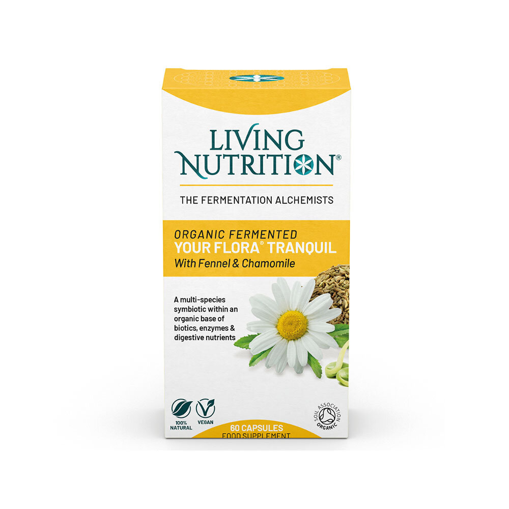 Living Nutrition Your Flora Symbiotic Tranquil 60 kapslar