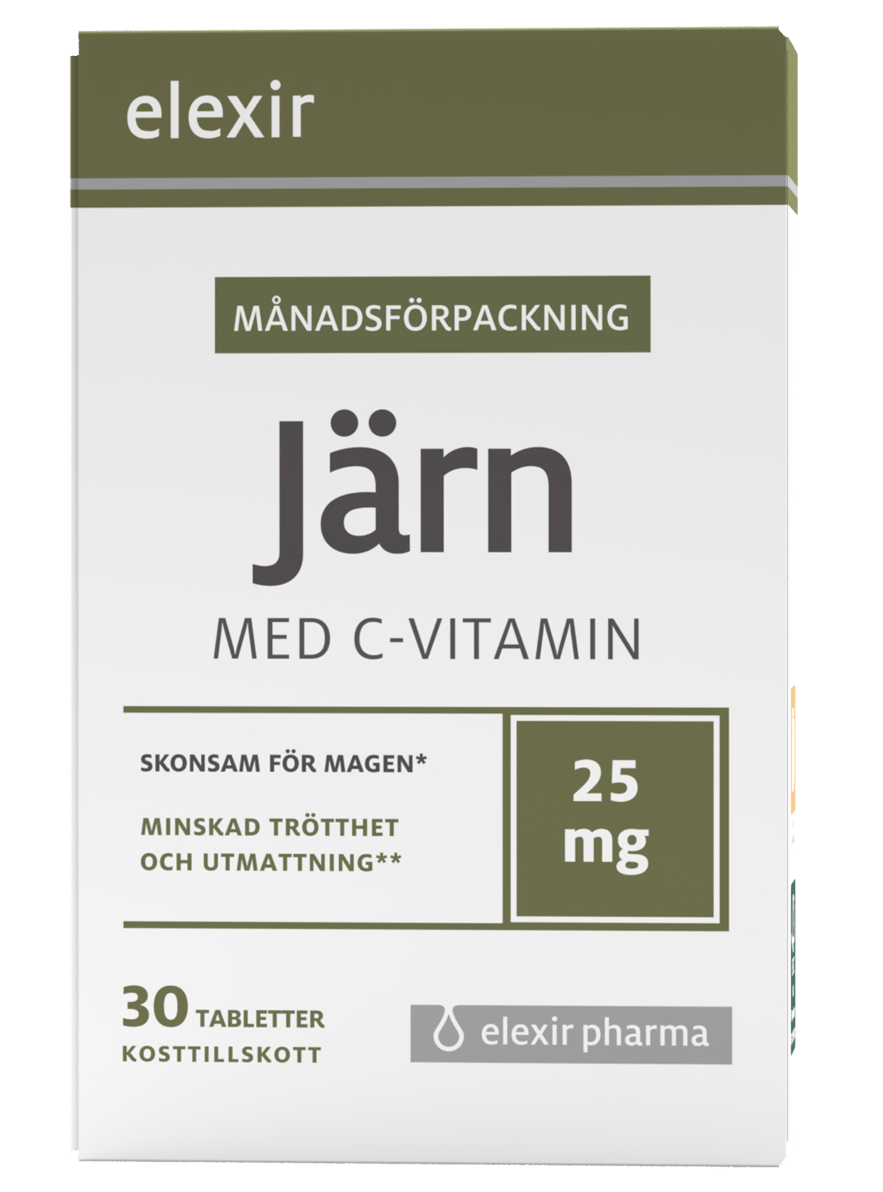 Elexir Järn med C-vitamin 30 tabletter