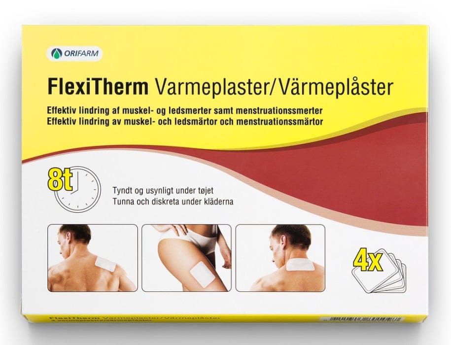 Orifarm FlexiTherm Värmeplåster 4 st