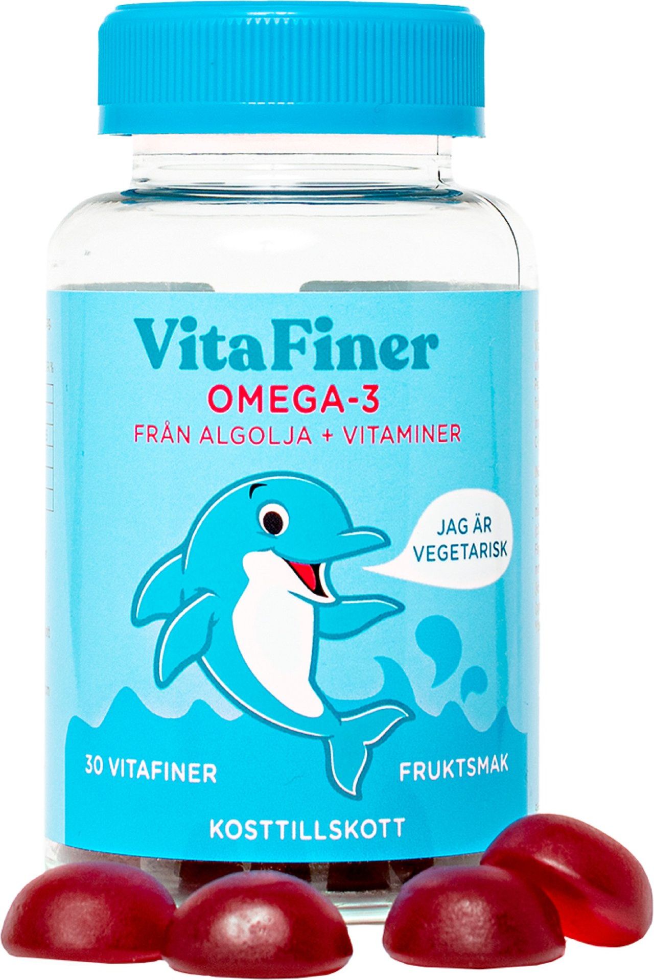 VitaBeaner VitaFiner Omega-3 tuggisar för barn 30 st