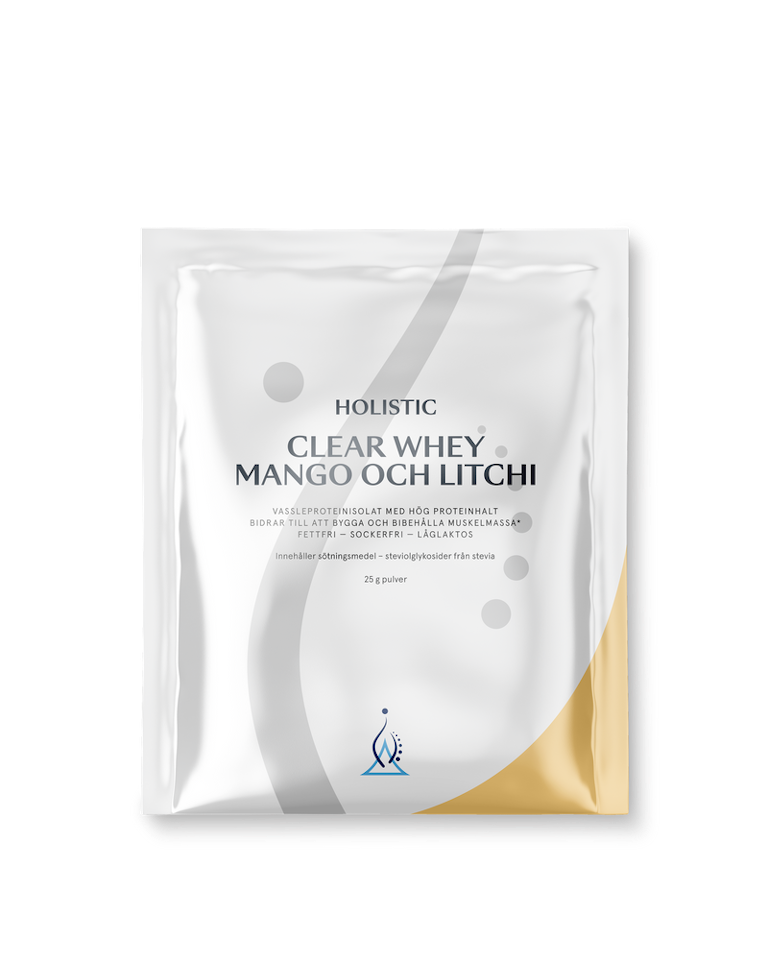 Holistic Clear Whey mango och litchi, 25g