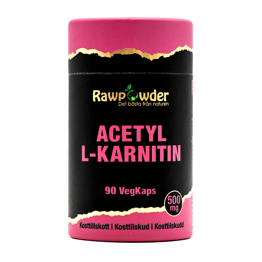Rawpowder Acetyl L-Karnitin 500mg 90 kapslar