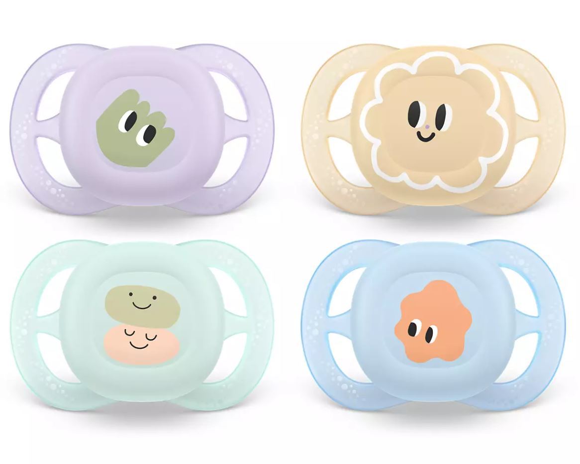 Philips Avent Start-Napp 0-2 månader Figurer Mix 2 st. nappar