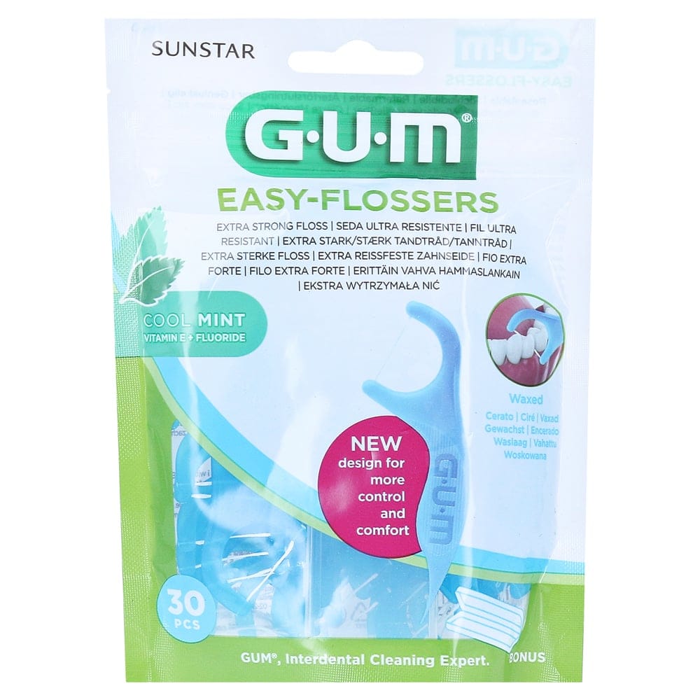 GUM EasyFlossers Tandtrådsbygel 30 st