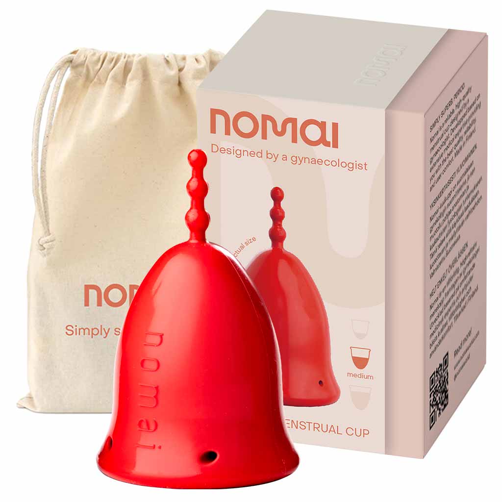 Nomai Menstrual Cup Medium Red