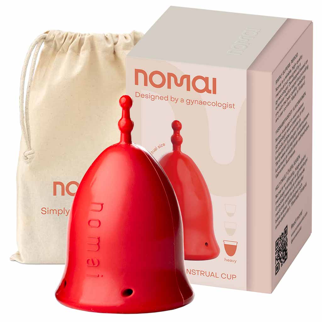 Nomai Menstrual Cup Heavy Red