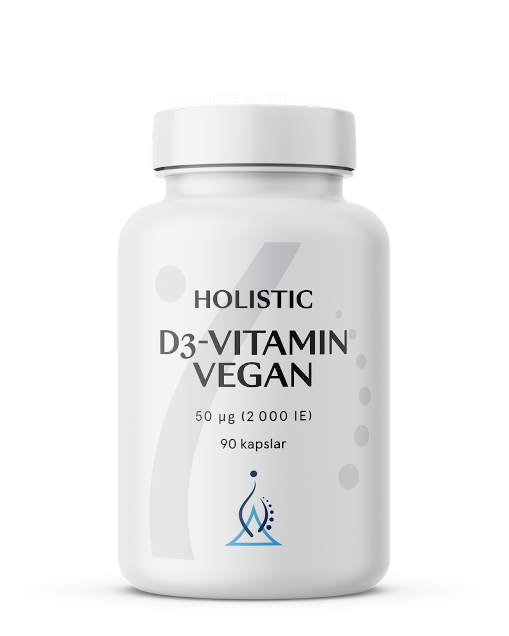Holistic D3-vitamin vegan 2000, 90 kapslar