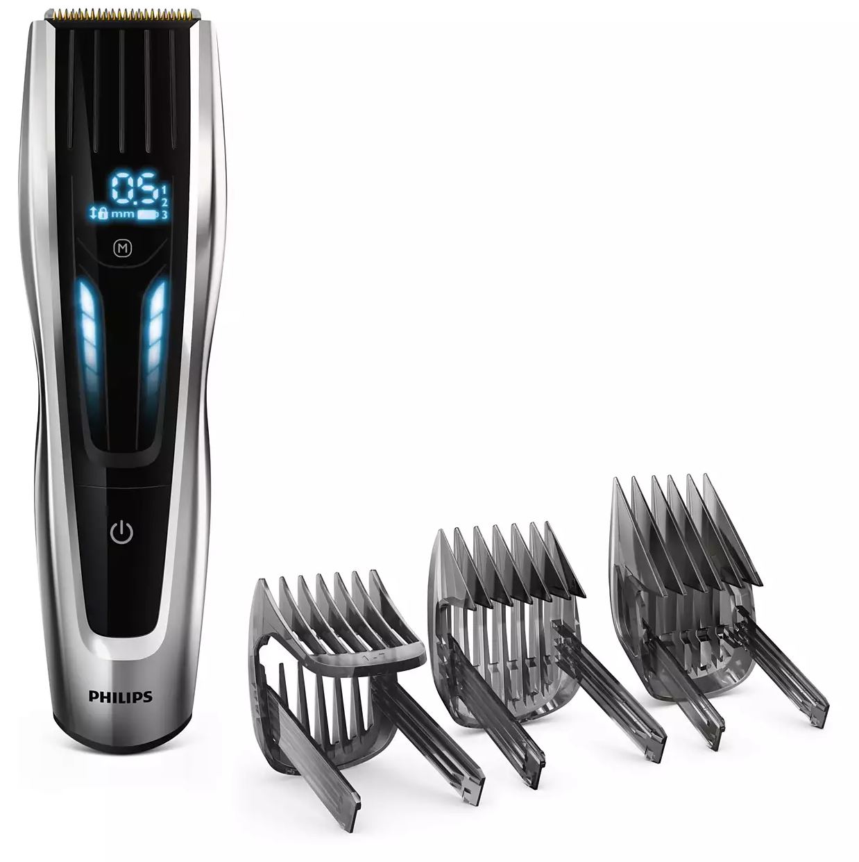 Philips Hairclipper series 9000 Den smarta hårklipparen med digital touch screen HC9450/15
