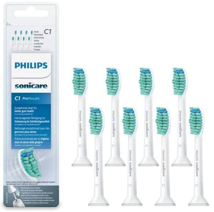 Philips Sonicare ProResults 8x C1 Soniska tandborsthuvuden HX6018/07