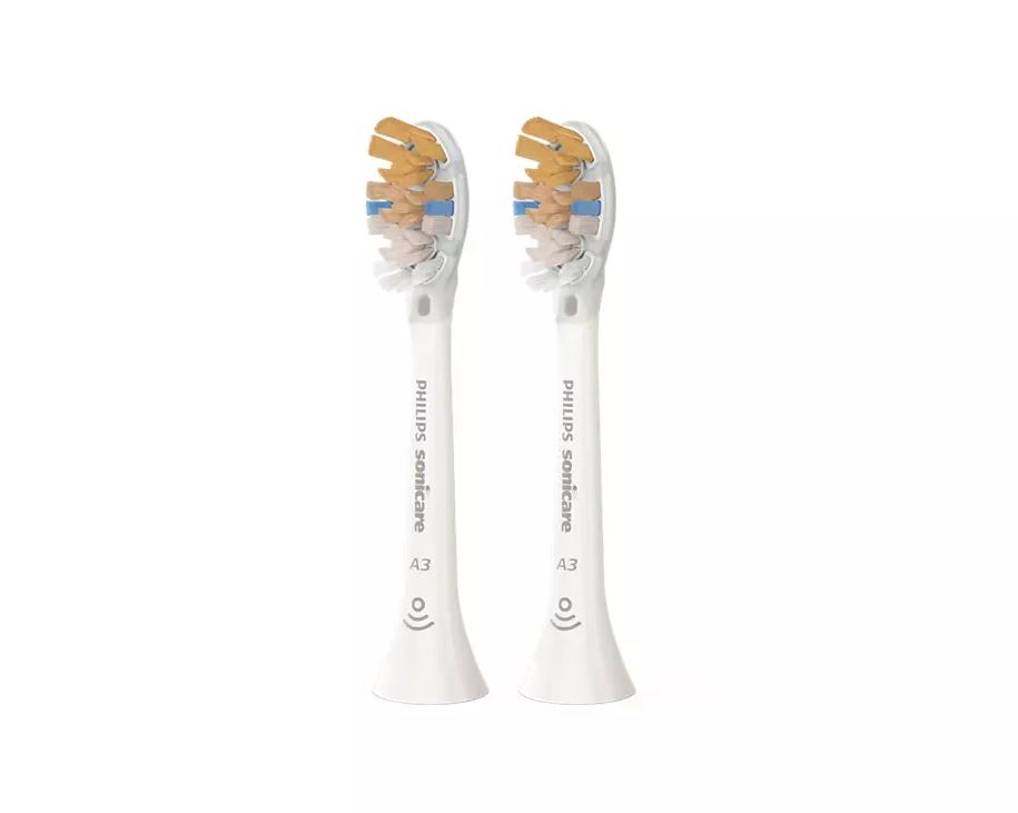 Philips Sonicare A3 Premium All-in-One 2x Soniska tandborsthuvuden - Vit HX9092/10