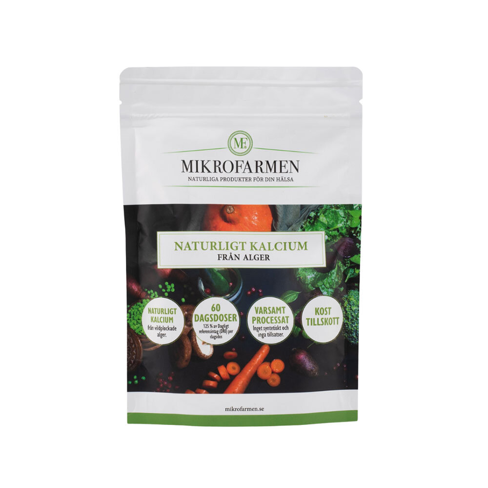 Mikrofarmen Naturligt Kalcium 180g