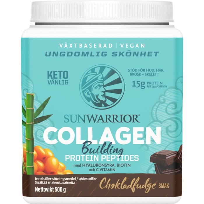 Sunwarrior Collagen Building Protein peptides Choklad