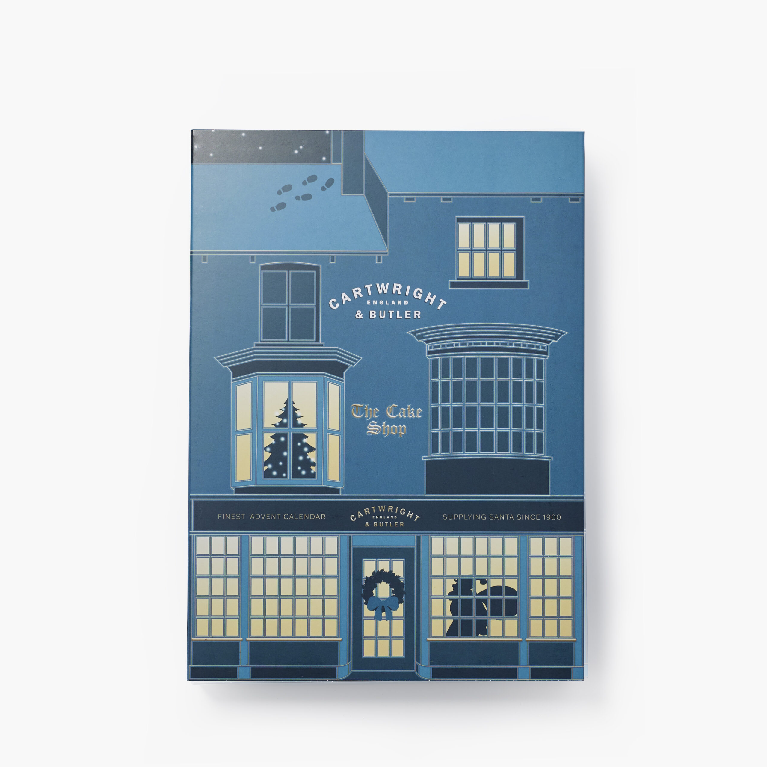 Cartwrights Adventskalender Santa in the Cake Shop 24 luckor