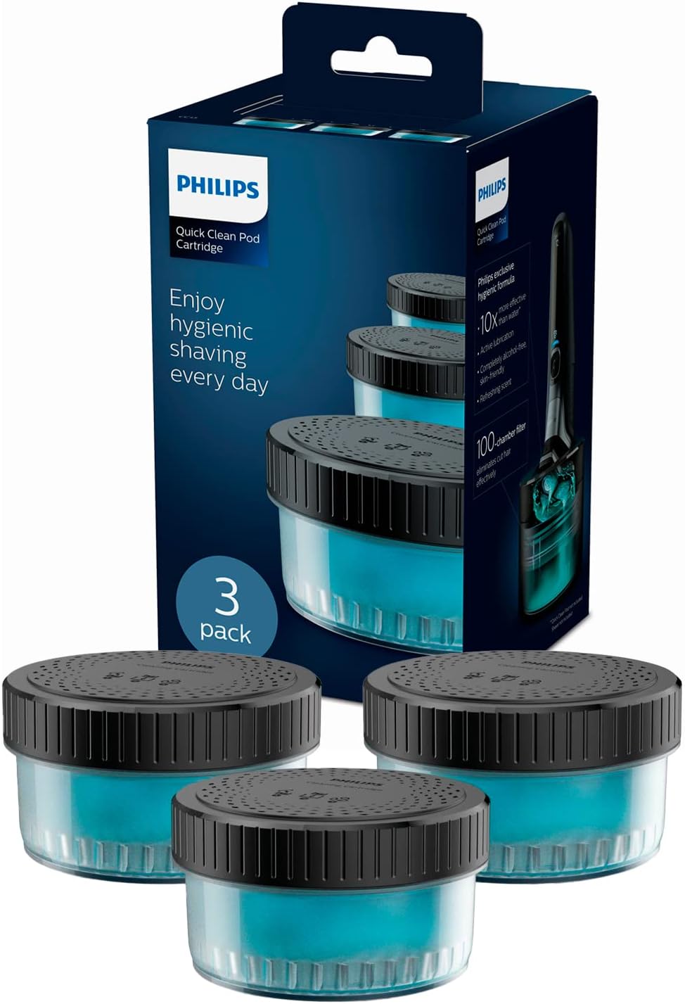 Philips Quick Clean Pod-patron 3-pack