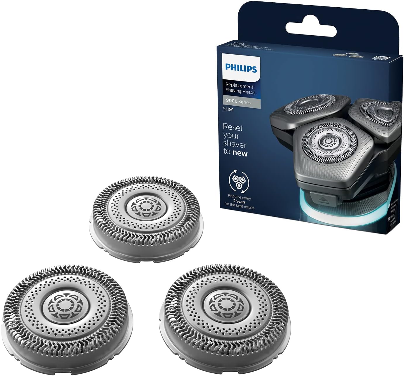 Philips Shaver series 9000 and SP9000 Extra rakhuvuden SH91/50