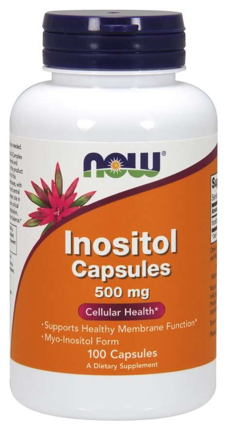 NOW Inositol 500 mg 100 kapslar