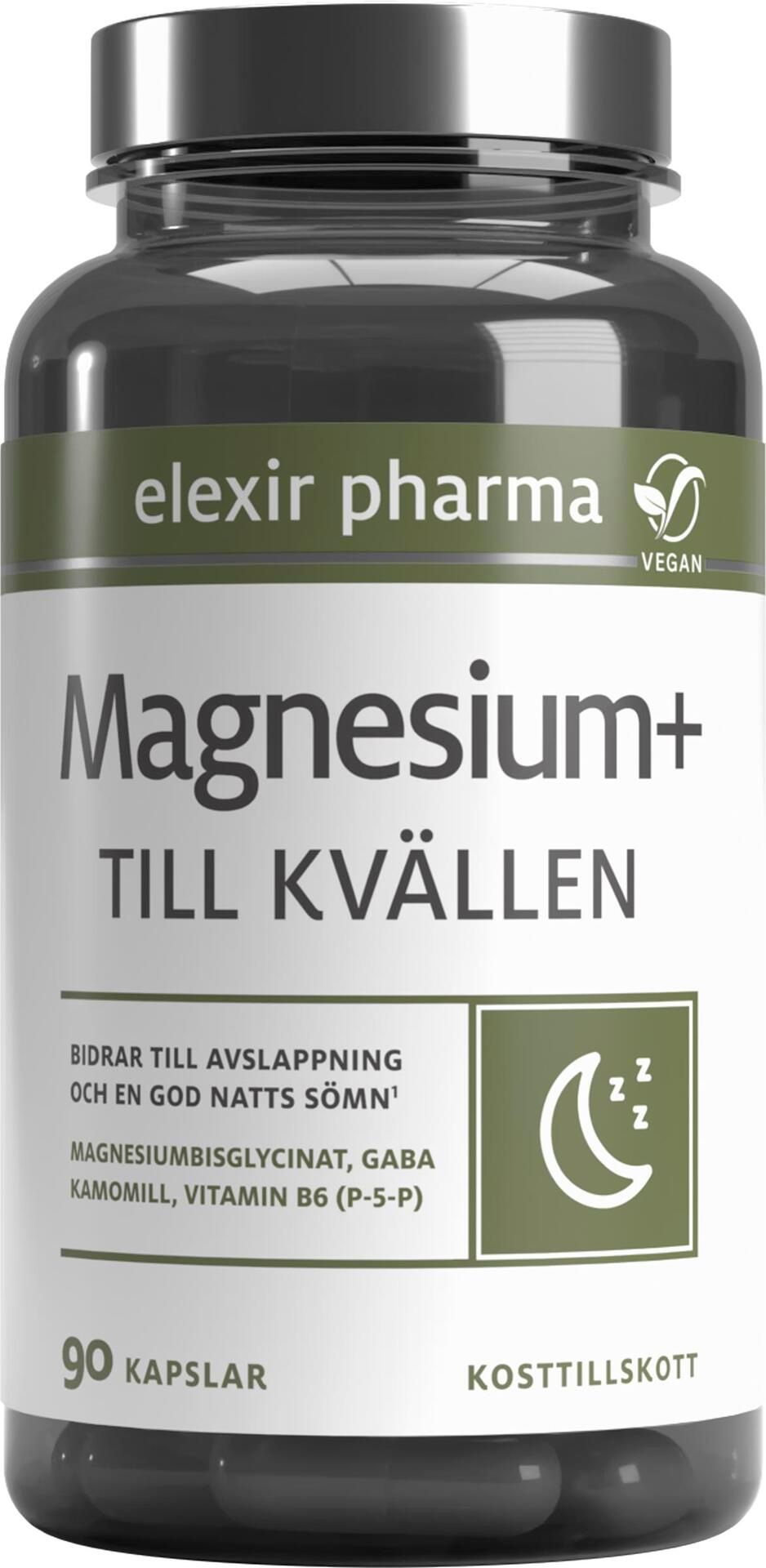 Elexir Magnesium+ Till Kvällen 90 st