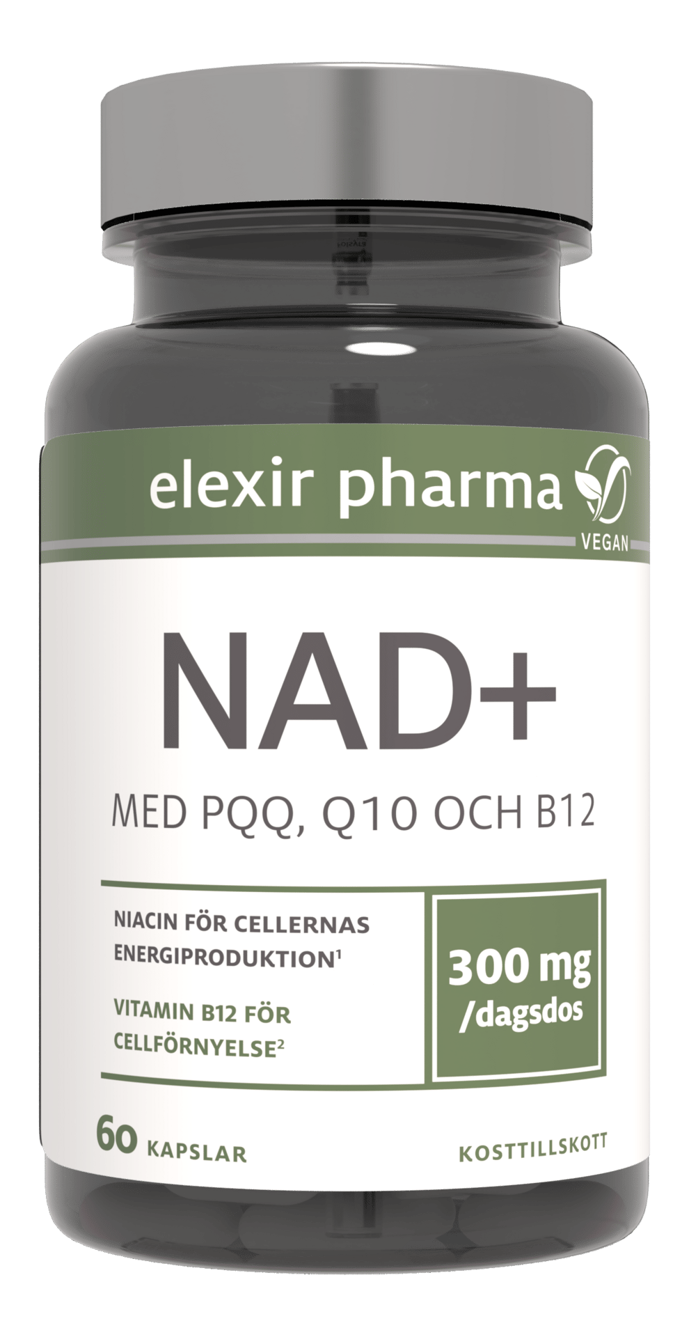 Elexir NAD+ 60 kapslar