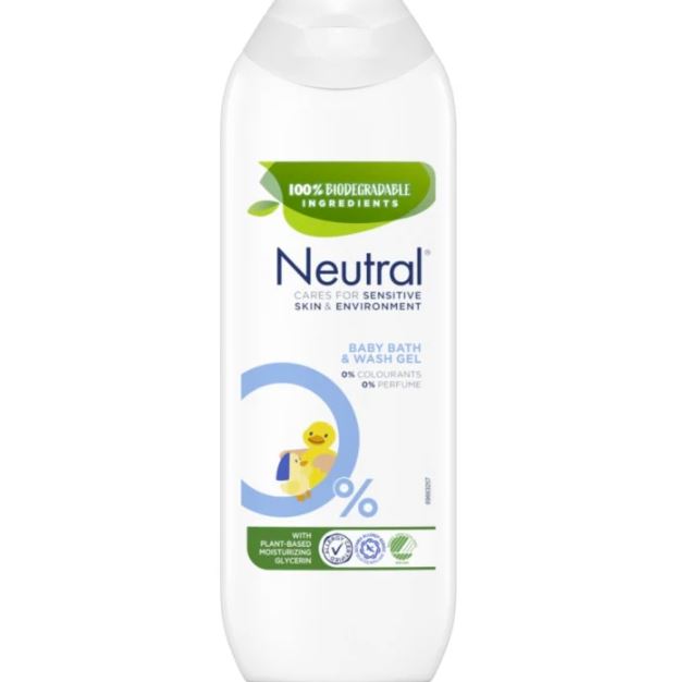 Neutral Baby Bath Wash & Shampoo 250ml