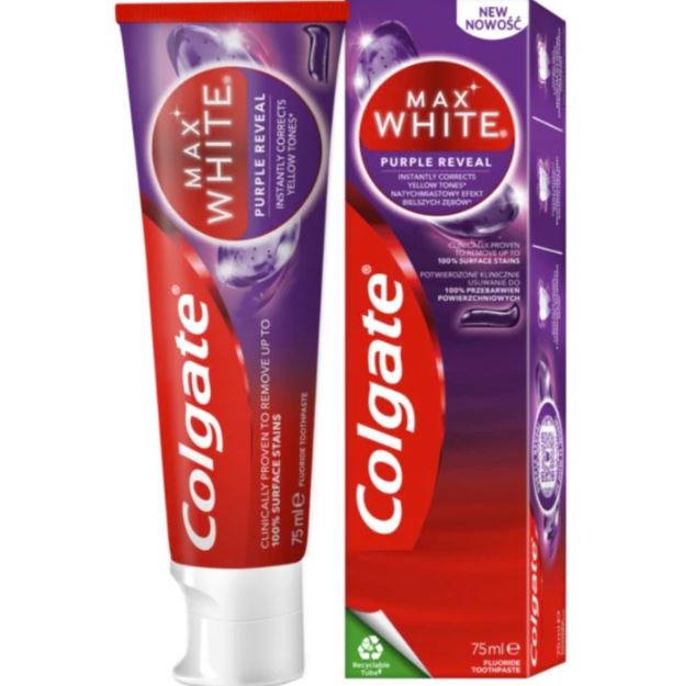Colgate Max White Purple Reveal tandkräm 75 ml