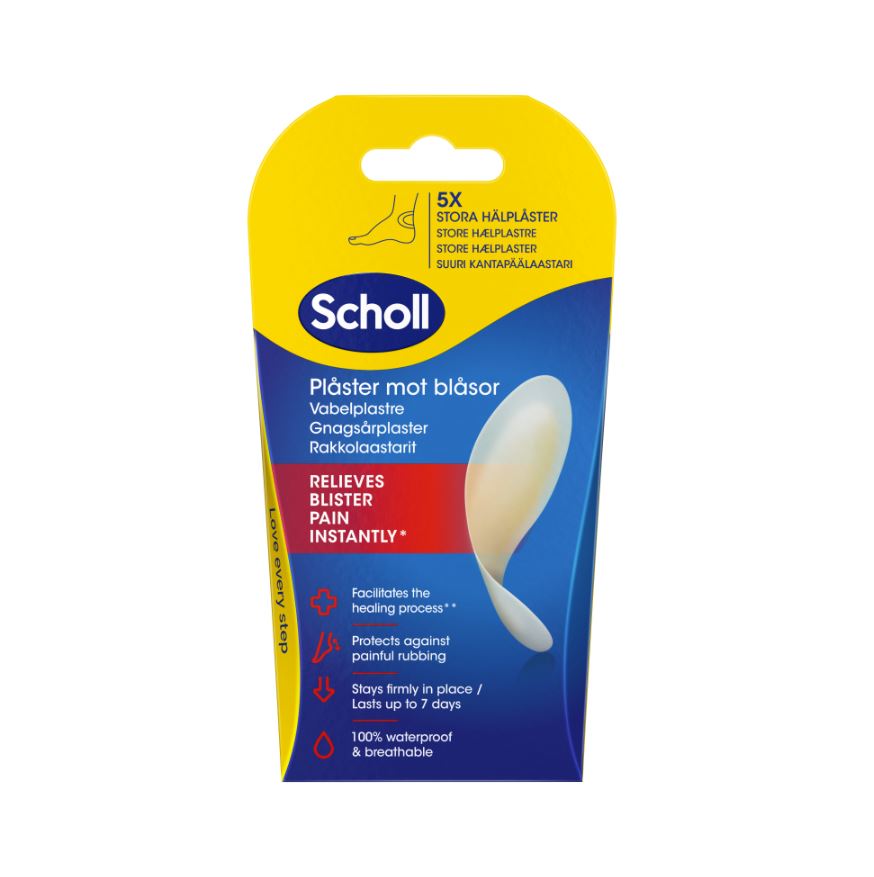 Scholl Blister Plasters Heel 5 st