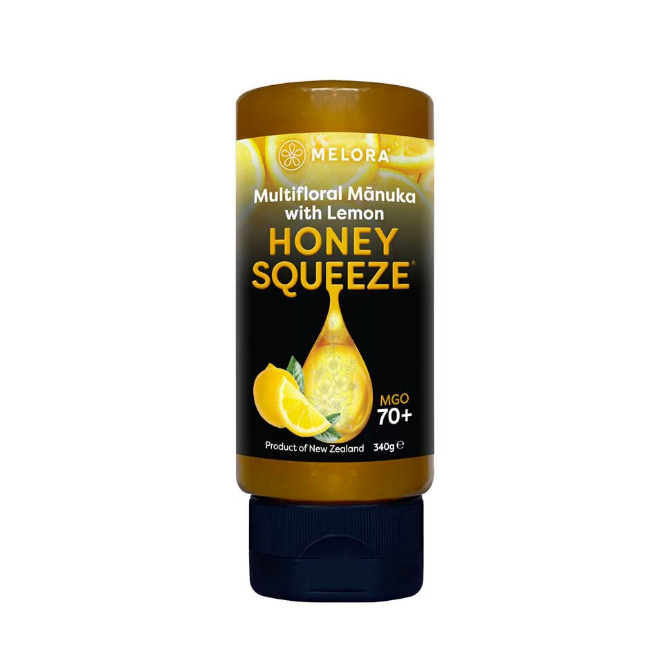 Melora Manuka Honung 70+ MGO Lemon Squeeze 330g